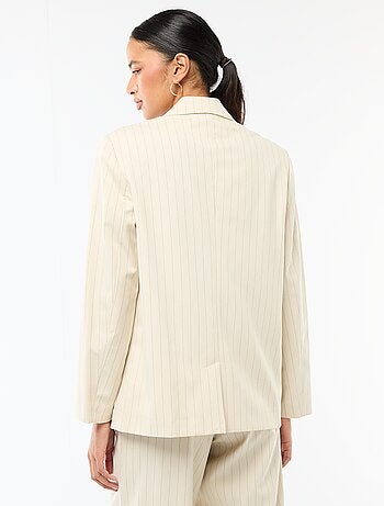 Giacca da tailleur con apertura a doppio petto