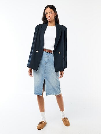 Giacca da tailleur con apertura a doppio petto