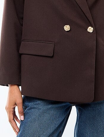Giacca da tailleur con apertura a doppio petto