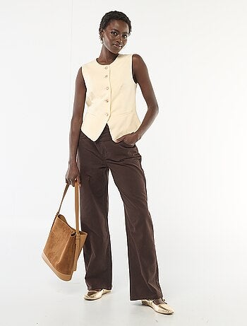 Giacca da tailleur con bottoni dorati