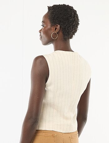 Giacca da tailleur con bottoni dorati