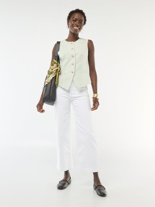 Giacca da tailleur con bottoni dorati - Kiabi