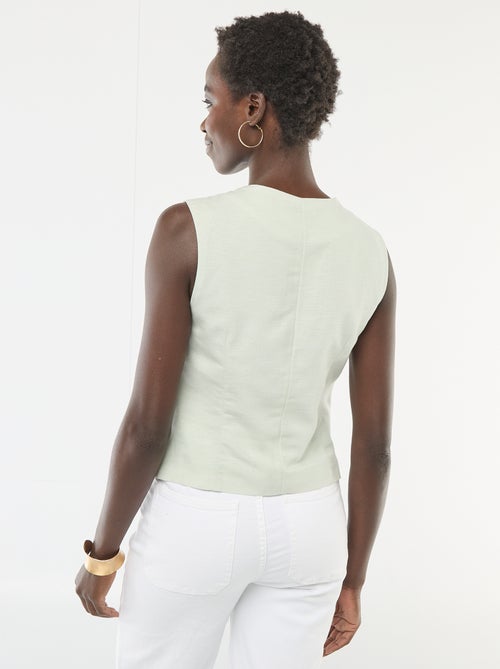 Giacca da tailleur con bottoni dorati - Kiabi