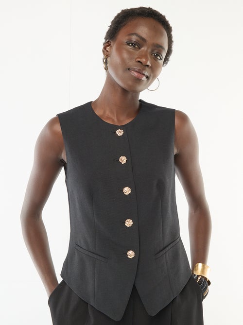 Giacca da tailleur con bottoni dorati - Kiabi