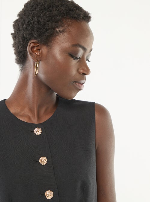 Giacca da tailleur con bottoni dorati - Kiabi