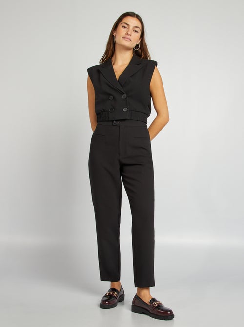 Giacca da tailleur crop - Kiabi