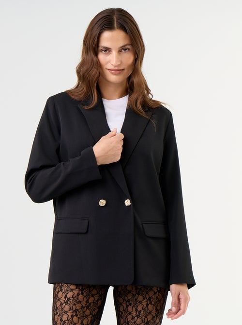 Giacca da tailleur lunga sciancrata - Kiabi