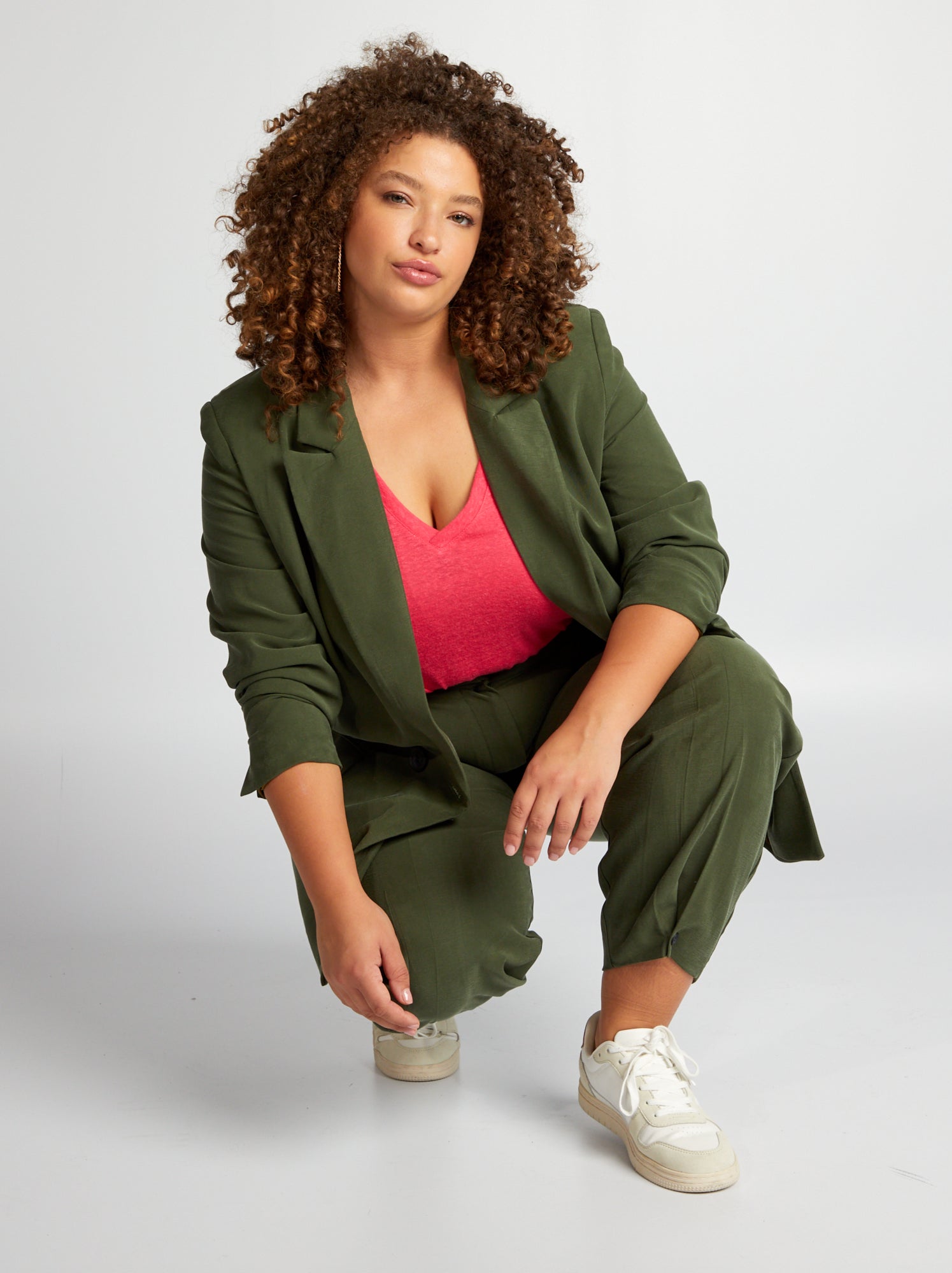 Blazer Elegante Uomo Con 2 Bottoni - Giacca Formale E Casual Con Fodera - Foto 1