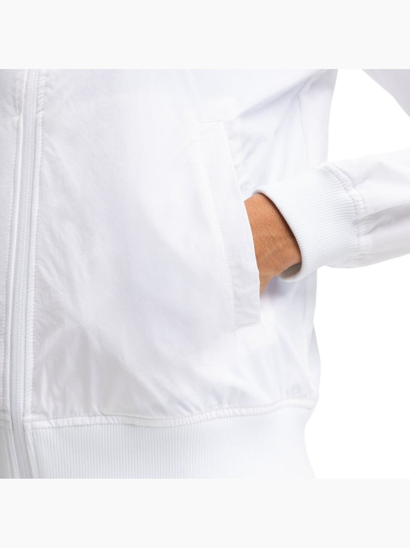 Giacca da tennis da donna tennis donna backhand Bianco - Kiabi