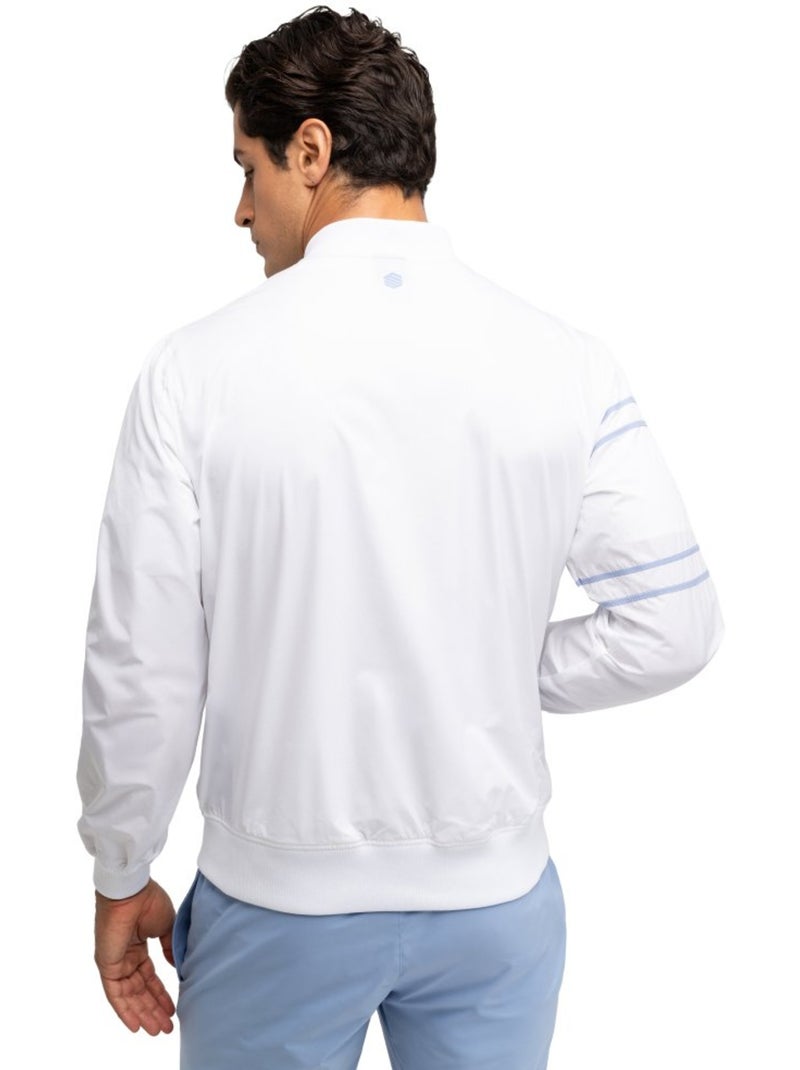 Giacca da tennis da uomo tennis uomo forehand Bianco - Kiabi