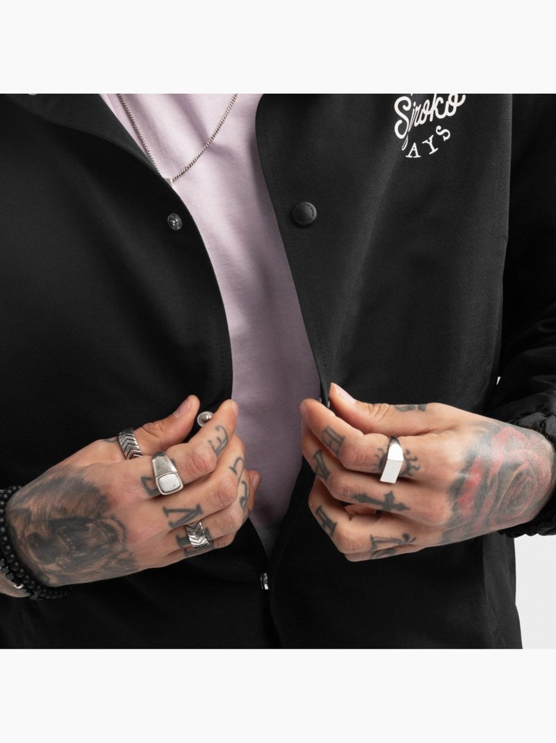 Giacca da uomo lifestyle uomo  moon Nero - Kiabi
