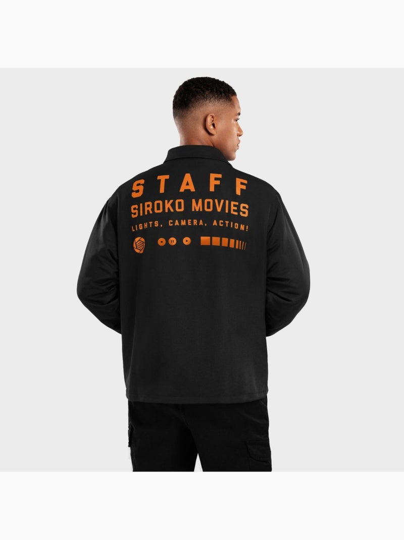 Giacca da uomo lifestyle uomo siroko movies Nero - Kiabi