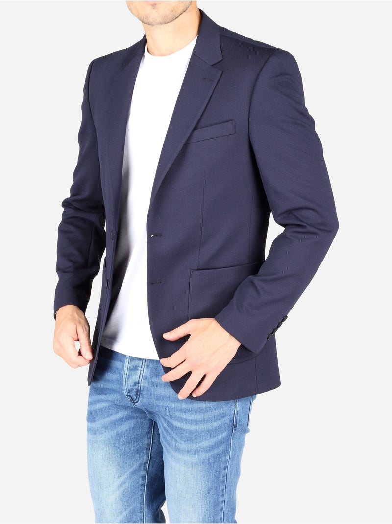 Giacca dal taglio aderente - leader mode Blu scuro - Kiabi