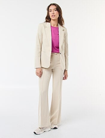 Giacca de tailleur à maniche lunghe