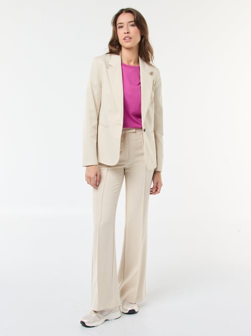 Giacca de tailleur à maniche lunghe - Kiabi