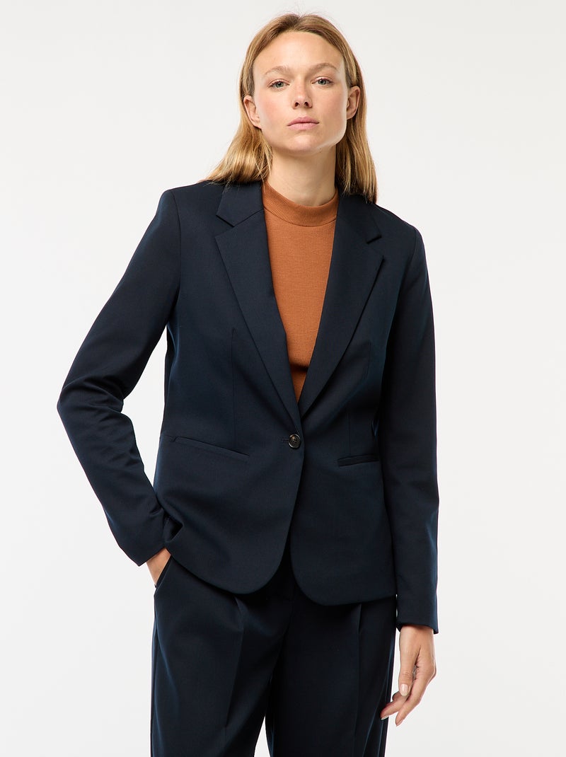 Giacca de tailleur à maniche lunghe Blu - Kiabi