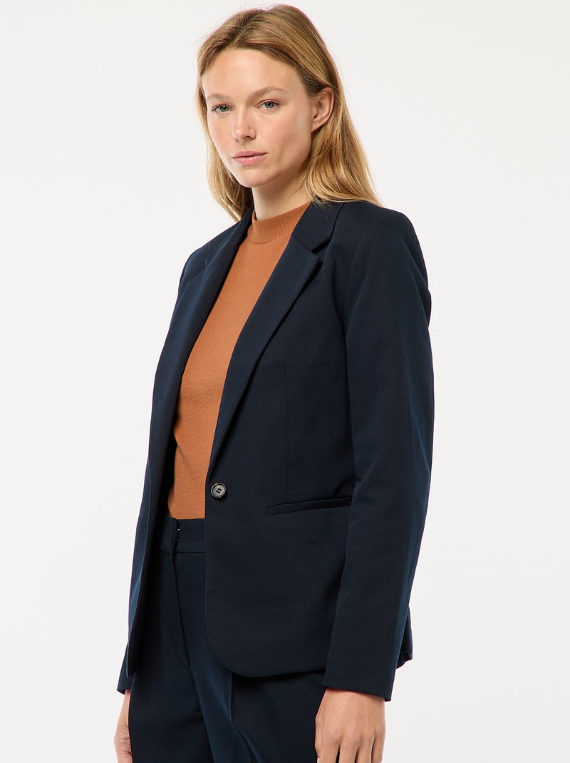 Giacca de tailleur à maniche lunghe Blu - Kiabi