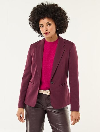 Giacca de tailleur à maniche lunghe