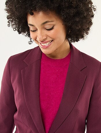 Giacca de tailleur à maniche lunghe