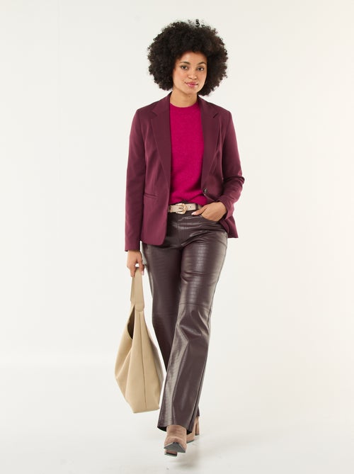 Giacca de tailleur à maniche lunghe - Kiabi