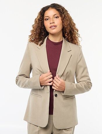 Giacca de tailleur à maniche lunghe