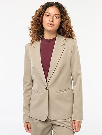Giacca de tailleur à maniche lunghe