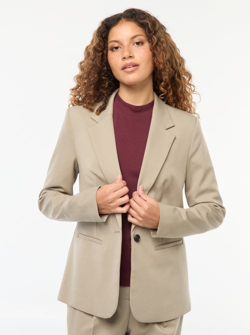 Giacca de tailleur à maniche lunghe - Kiabi