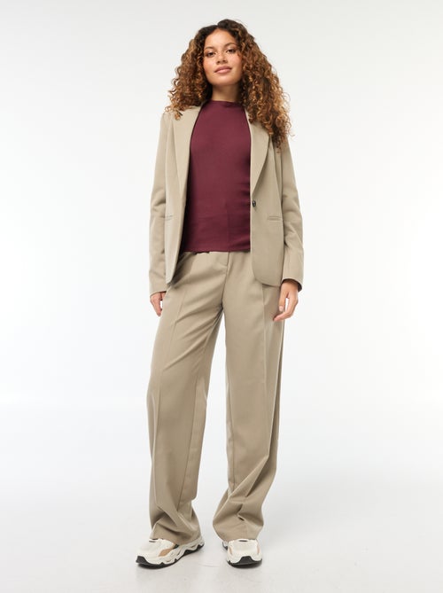 Giacca de tailleur à maniche lunghe - Kiabi