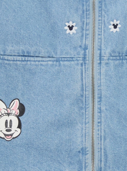 Giacca denim con cappuccio 'Minnie' di 'Disney' - Kiabi
