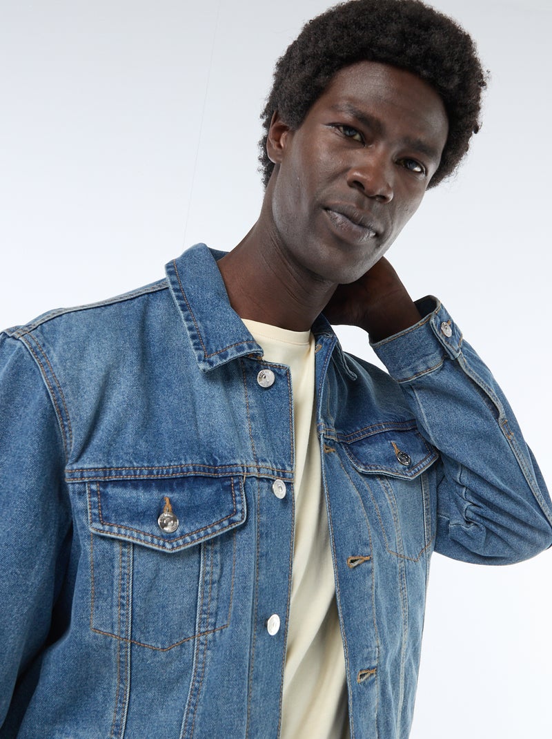 Giacca di jeans Blu - Kiabi