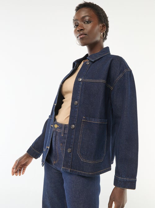 Giacca di jeans con tasche applicate - Kiabi
