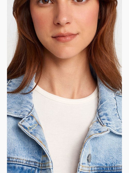 Giacca di jeans cropped da donna dilvin - Kiabi Giacca di jeans cropped da donna dilvin - Kiabi