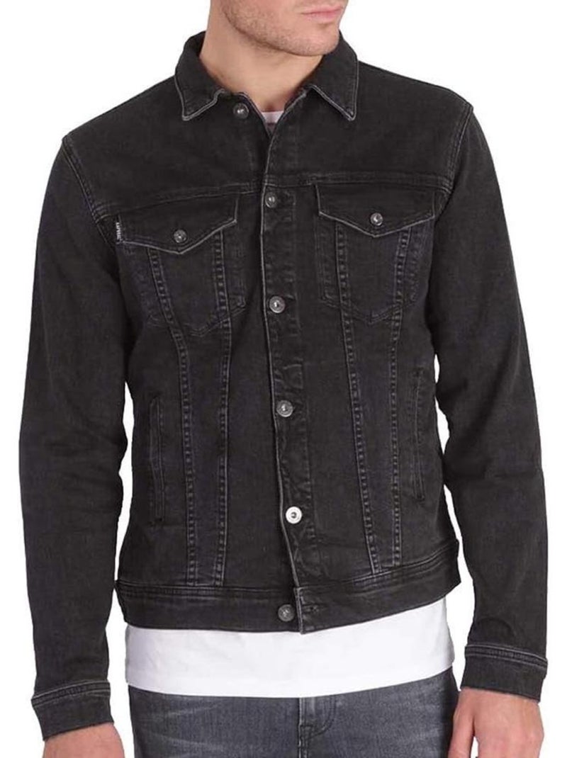 Giacca di Jeans da Uomo Kaporal Nero - Kiabi