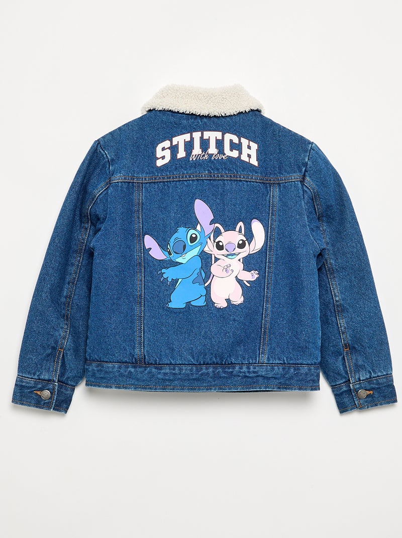 Giacca di jeans \'Disney\' \'Stitch\' Blu - Kiabi