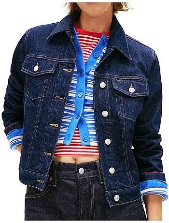 Giacca di jeans donna tommy hilfiger
