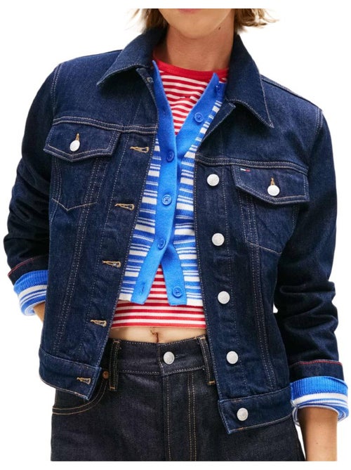 Giacca di jeans donna tommy hilfiger - Kiabi Giacca di jeans donna tommy hilfiger - Kiabi