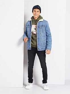 Ragazzo 10-18 anni - Giacca di jeans foderata - Kiabi