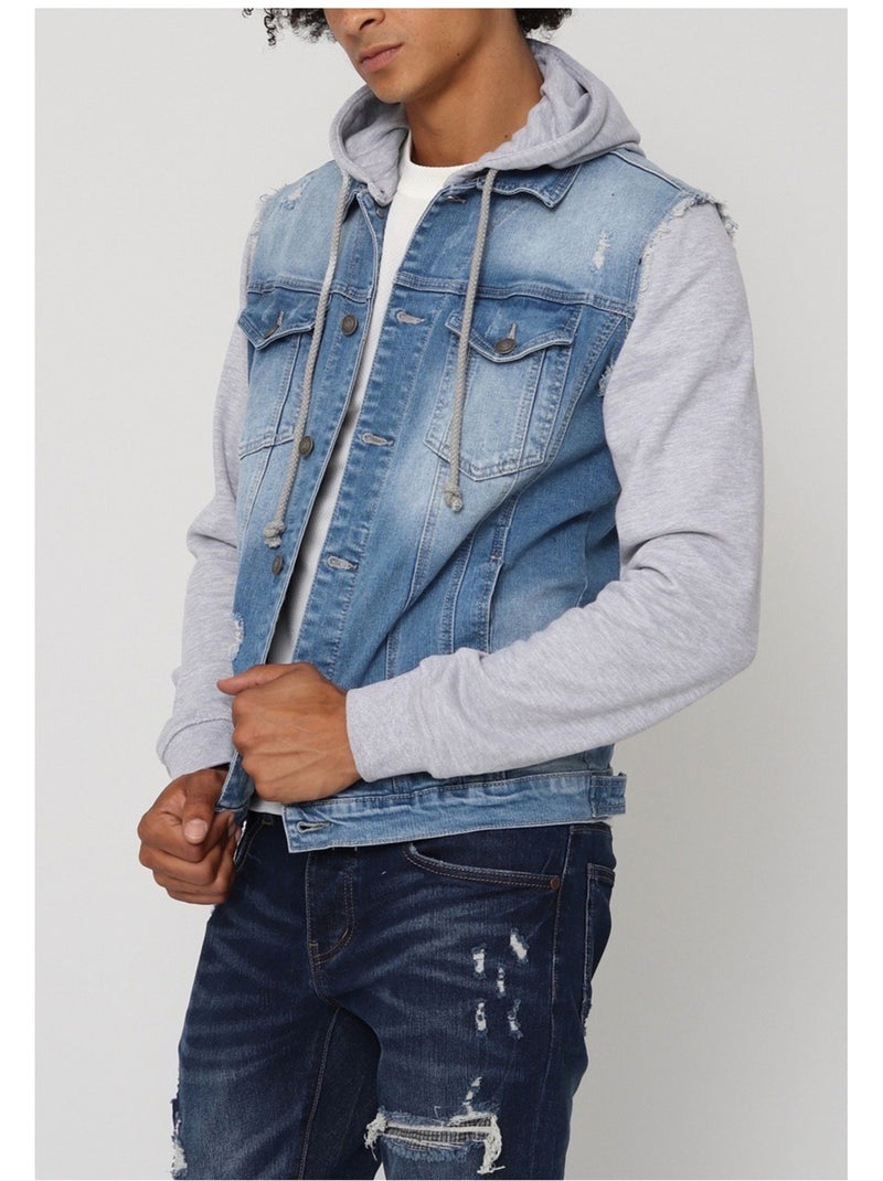 Giacca di jeans Kebello Blu cielo - Kiabi