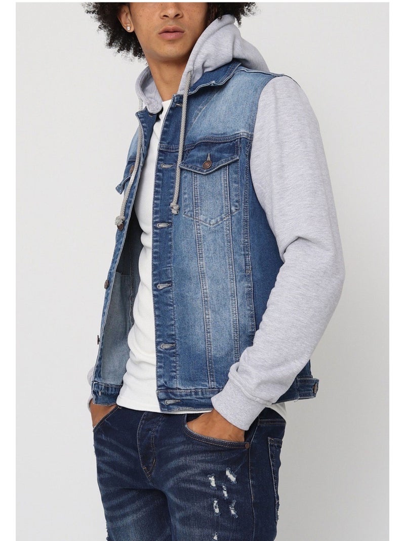 Giacca di jeans Kebello Blu cielo - Kiabi