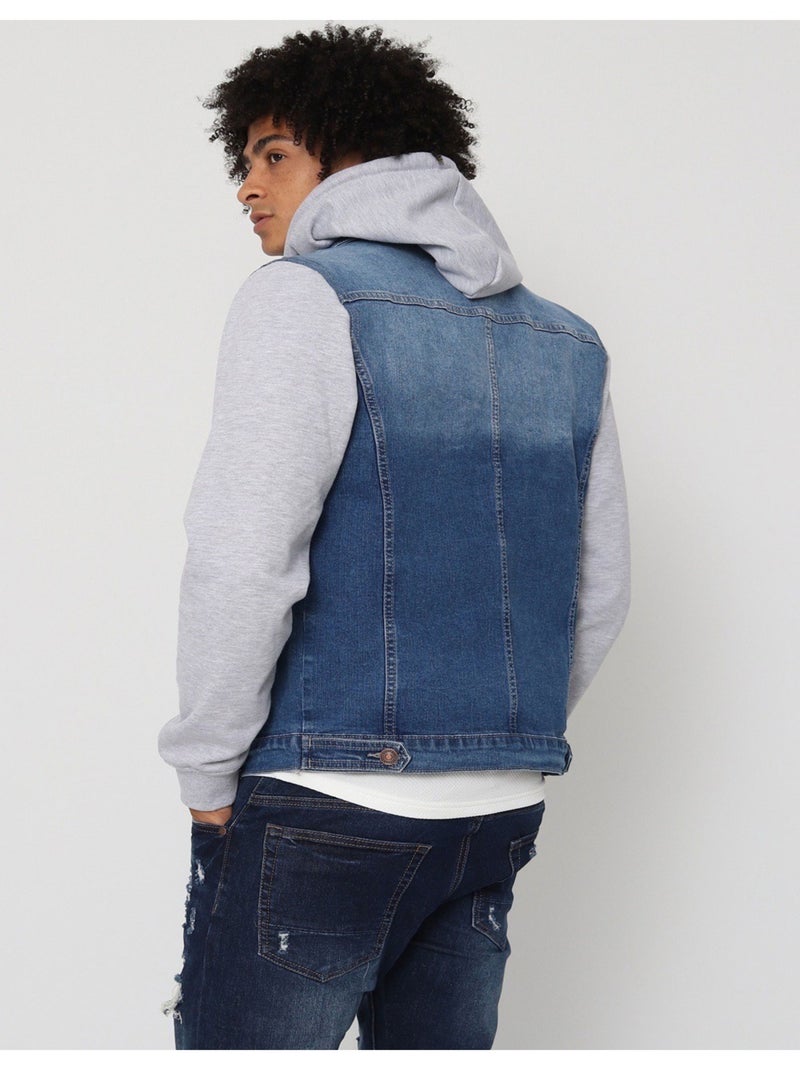 Giacca di jeans Kebello Blu cielo - Kiabi