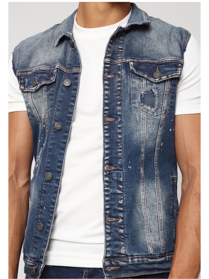 Giacca di jeans Kebello Blu - Kiabi