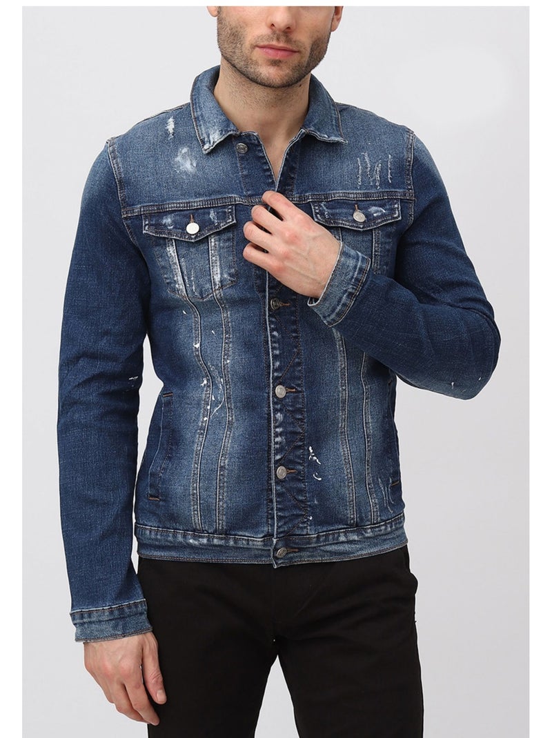 Giacca di jeans Kebello Blu - Kiabi