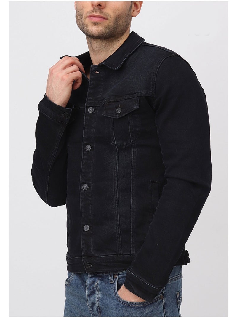 Giacca di jeans Kebello Blu marino - Kiabi