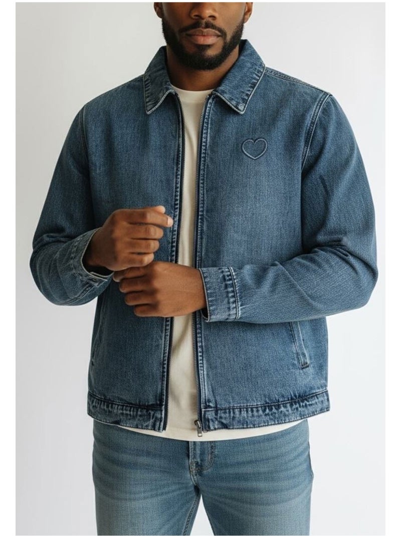 Giacca di jeans Kebello Blu - Kiabi