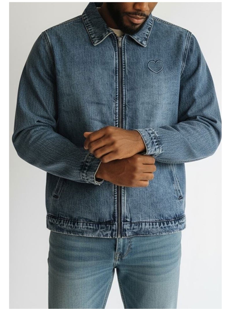 Giacca di jeans Kebello Blu - Kiabi
