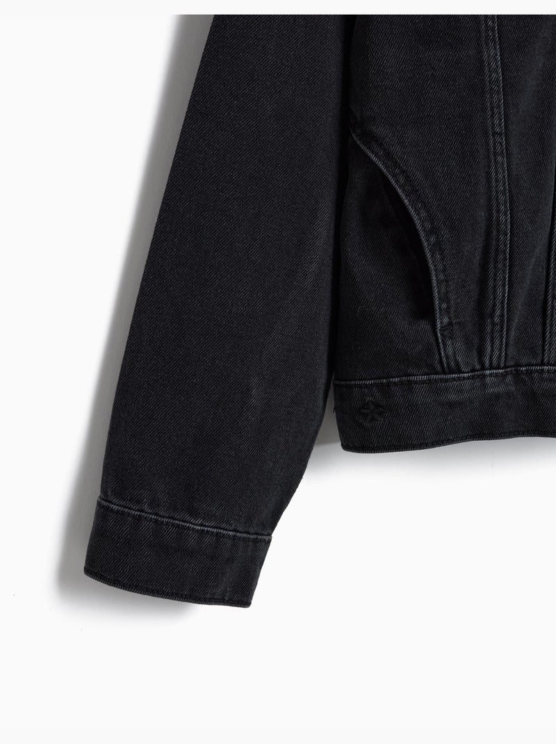 Giacca di jeans, mo fashion Nero - Kiabi