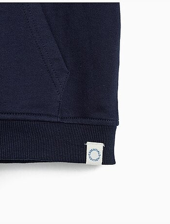 Giacca di peluche con cappuccio, mo fashion