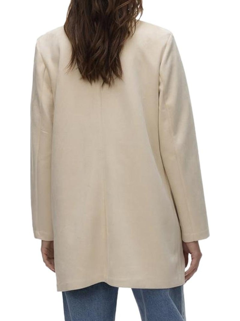 Giacca Donna Vero Moda Josefreja Beige - Kiabi