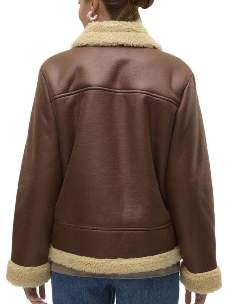 Giacca Donna Vero Moda Marrone cappuccino - Kiabi