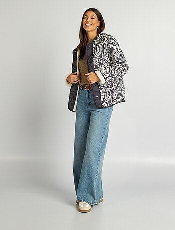 Giacca double face oversize